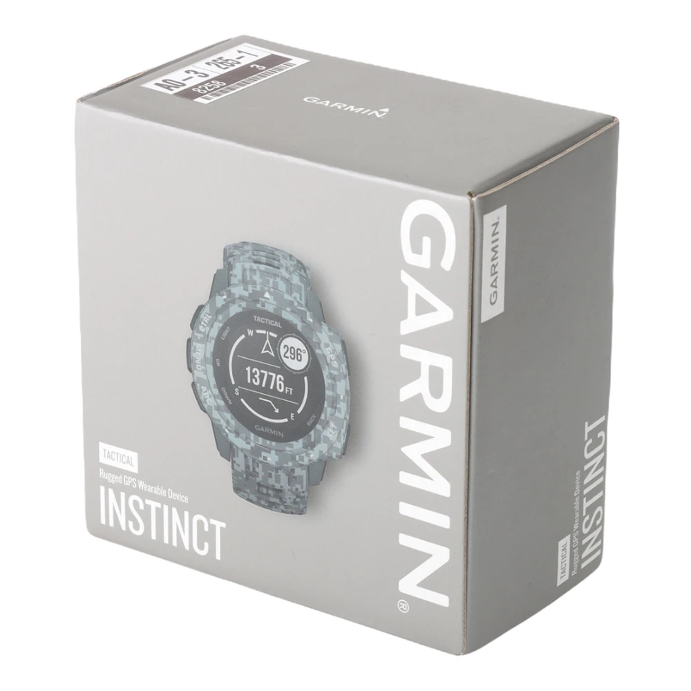 Garmin Instinct Tactical Edition GPS Smart Watch Graphite Camo 2 Garmin Instinct Tactical Edition GPS Smart Watch Graphite Camo