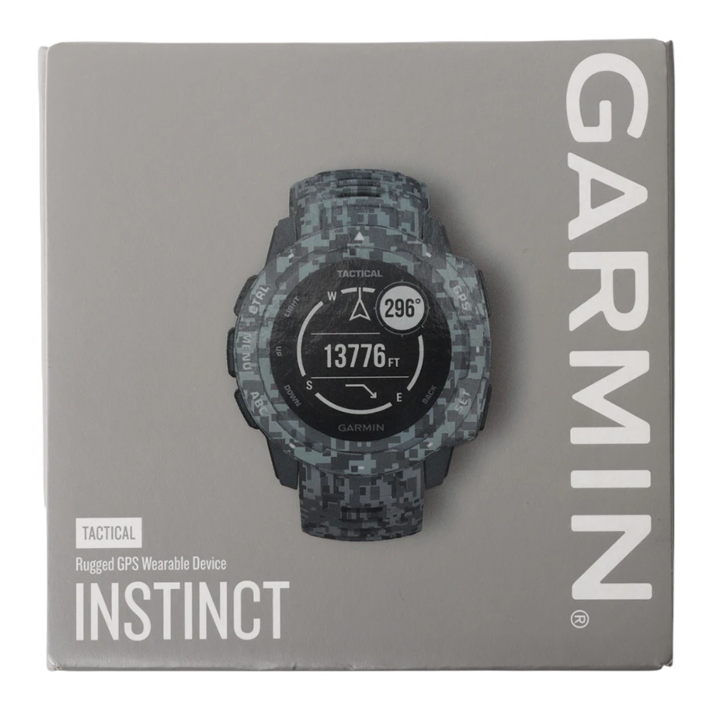 Garmin Instinct Tactical Edition GPS Smart Watch Graphite Camo 3 Garmin Instinct Tactical Edition GPS Smart Watch Graphite Camo - Image 2