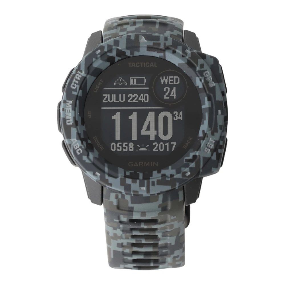 Garmin Instinct Tactical Edition GPS Smart Watch Graphite Camo 4 Garmin Instinct Tactical Edition GPS Smart Watch Graphite Camo - Image 3