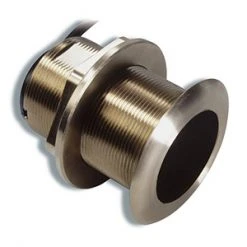 Garmin Bronze Tilted Thru-hull Transducer With Depth And Temperature (20deg Tilt/8-pin) - Airmar B60