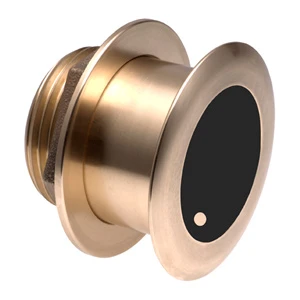 Garmin Bronze Tilted Thru-hull Transducer With Depth And Temperature (0deg Tilt/8-pin) - Airmar B175M 3 Garmin Bronze Tilted Thru-hull Transducer With Depth And Temperature (0deg Tilt/8-pin) - Airmar B175M