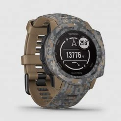 Garmin Instinct Tactical Edition GPS Smart Watch Coyote Tan -Garmin Shop a2 13